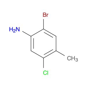 Benzenamine, 2-bromo-5-chloro-4-methyl-