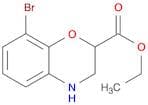 ethyl 8-bromo-3,4-dihydro-2H-1,4-benzoxazine-2-carboxylate