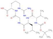 L-Arginine, N-[(1,1-dimethylethoxy)carbonyl]-L-valyl-L-leucylglycyl- (9CI)