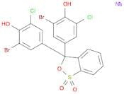 Phenol, 4,4'-(1,1-dioxido-3H-2,1-benzoxathiol-3-ylidene)bis[2-bromo-6-chloro-, sodium salt (1:1)