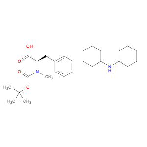 D-Phenylalanine, N-[(1,1-dimethylethoxy)carbonyl]-N-methyl-, compd. with N-cyclohexylcyclohexanami…