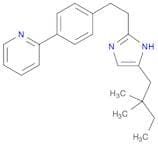 2-(4-(2-(4-(2,2-Dimethylbutyl)-1H-imidazol-2-yl)ethyl)phenyl)pyridine