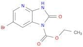 Ethyl 6-bromo-2-oxo-2,3-dihydro-1H-imidazo[4,5-b]pyridine-1-carboxylate