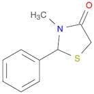4-Thiazolidinone, 3-methyl-2-phenyl-