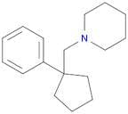 Piperidine, 1-((-phenylcyclopentyl)methyl)-