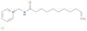 Pyridinium, 1-[[(1-oxo-10-undecen-1-yl)amino]methyl]-, chloride (1:1)