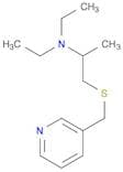2-Propanamine,N,N-diethyl-1-[(3-pyridinylmethyl)thio]-
