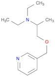 2-Propanamine, N,N-diethyl-1-(3-pyridinylmethoxy)-