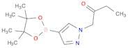 1-(4-(4,4,5,5-Tetramethyl-1,3,2-dioxaborolan-2-yl)-1H-pyrazol-1-yl)butan-2-one