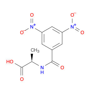 D-Alanine, N-(3,5-dinitrobenzoyl)-