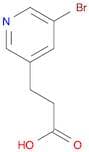 3-Pyridinepropanoic acid, 5-bromo-