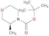 4-Morpholinecarboxylic acid, 3-methyl-, 1,1-dimethylethyl ester, (3S)-