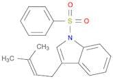 1H-Indole, 3-(3-methyl-2-buten-1-yl)-1-(phenylsulfonyl)-