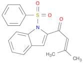 2-Buten-1-one, 3-methyl-1-[1-(phenylsulfonyl)-1H-indol-2-yl]-