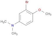 Benzenamine, 3-bromo-4-methoxy-N,N-dimethyl-