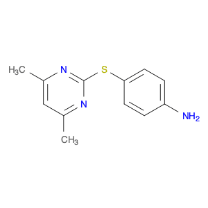 4-[(4,6-Dimethylpyrimidin-2-yl)thio]aniline