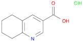 3-Quinolinecarboxylic acid, 5,6,7,8-tetrahydro-, hydrochloride (1:1)