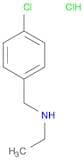 Benzenemethanamine, 4-chloro-N-ethyl-, hydrochloride (1:1)