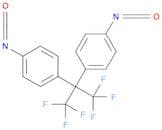 Benzene, 1,1'-[2,2,2-trifluoro-1-(trifluoromethyl)ethylidene]bis[4-isocyanato-