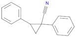 Cyclopropanecarbonitrile, 1,2-diphenyl-
