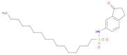1-Hexadecanesulfonamide, N-(2,3-dihydro-3-oxo-1H-inden-5-yl)-