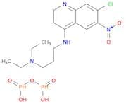 1,3-Propanediamine, N'-(7-chloro-6-nitro-4-quinolinyl)-N,N-diethyl-, phosphate (1:2) (9CI)