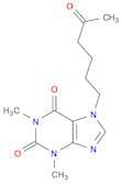1,3-Dimethyl-7-(5-oxohexyl)-1H-purine-2,6(3H,7H)-dione