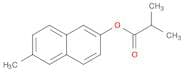 Propanoic acid, 2-methyl-, 6-methyl-2-naphthalenyl ester