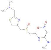 1,1-Ethenediamine, N-[2-[[[2-[(dimethylamino)methyl]-4-thiazolyl]methyl]sulfinyl]ethyl]-N'-methyl-…