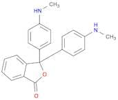 1(3H)-Isobenzofuranone, 3,3-bis[4-(methylamino)phenyl]-