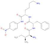 L-Lysinamide, L-isoleucyl-L-phenylalanyl-N-(4-nitrophenyl)- (9CI)