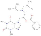 1H-Purine-2,6-dione,7-[2-(benzoyloxy)-3-[bis(2-methylpropyl)amino]propyl]-3,7-dihydro-1,3-dimethyl-