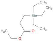 Propanoic acid, 3-(triethylgermyl)-, ethyl ester