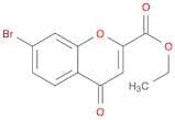 4H-1-Benzopyran-2-carboxylic acid, 7-bromo-4-oxo-, ethyl ester