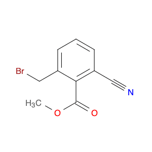 Benzoic acid, 2-(bromomethyl)-6-cyano-, methyl ester