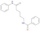Benzamide, N-[5-oxo-5-(phenylamino)pentyl]-