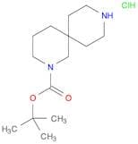 2,9-Diazaspiro[5.5]undecane-2-carboxylic acid, 1,1-dimethylethyl ester, hydrochloride (1:1)