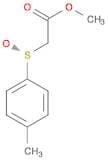 Acetic acid, [(R)-(4-methylphenyl)sulfinyl]-, methyl ester (9CI)