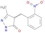 3-Methyl-4-(2-nitrobenzylidene)-1H-pyrazol-5(4H)-one