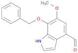 7-(Benzyloxy)-6-methoxy-1H-indole-4-carbaldehyde