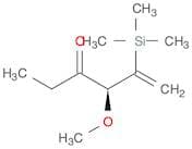 5-Hexen-3-one, 4-methoxy-5-(trimethylsilyl)-, (S)- (9CI)