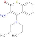 2H-1-Benzothiopyran-2-one,3-amino-4-(dipropylamino)-