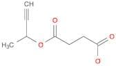 Butanedioic acid, mono(1-methyl-2-propynyl) ester (9CI)