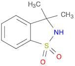 2,3-Dihydro-3,3-dimethyl-1,2-benzisothiazole 1,1-dioxide