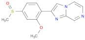Imidazo[1,2-a]pyrazine, 2-[2-methoxy-4-(methylsulfinyl)phenyl]-