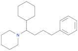 1-(1-Cyclohexyl-4-phenylbutyl)piperidine