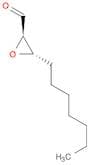 Oxiranecarboxaldehyde, 3-heptyl-, (2R,3S)-rel- (9CI)