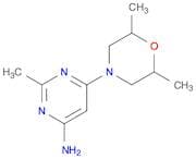 6-(2,6-Dimethylmorpholino)-2-methylpyrimidin-4-amine