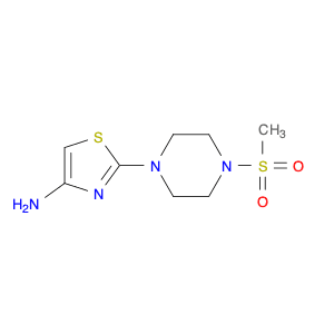 2-(4-(Methylsulfonyl)piperazin-1-yl)thiazol-4-amine hydrochloride