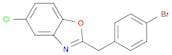 Benzoxazole, 2-[(4-bromophenyl)methyl]-5-chloro-